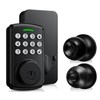 WiFi Keyless Entry Door Lock with Handle Set, Front Door