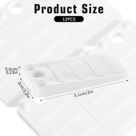 Toilet Leveling Shims 12 Pcs Plastic Shims Multi Purpose Plastic Wedges for Uneven Floors Toilet Shim Table Doors