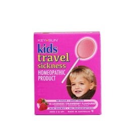 Key-Sun Key Sun All Natural Kids Travel Sickness Lozenges (Strawberry) X 10