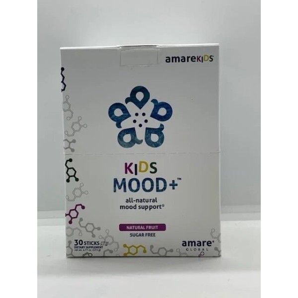 Amare Global Kids Mood+ Support, Sugar Free Natural Fruit, 30