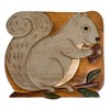Sea Island Imports, Inc. Squirrel Hand-Carved Acacia Hardwood 11 inch