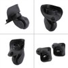 2pcs Universal Wheel, Swivel Wheel, Black Bearing Wheels, Replacement Wheel