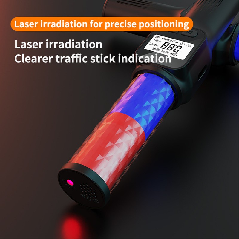 Alcohol Tester Handheld High Accuracy Intelligent Voice Announcement Type C