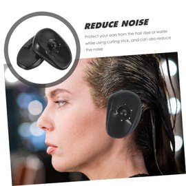 Ipetboom Hair Dye Ear Caps Anti-water Ear Protectors Soft Earmuffs Hair Dyeing Set of 6