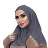 AIBEARTY Women Fashion Instant Muslim Turban Hijab with Snap Fastener