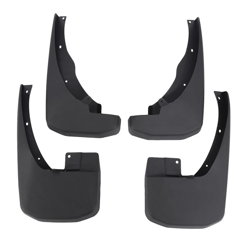 Unbranded Mud Flaps Kit for Nissan Frontier 2005-2015 Black Front