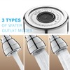 JINYOMFLY 3 Modes Tap Attachment Extension, 360° Rotating Multifunctional Extension