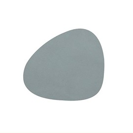 Lind DNA Glasteppiche, Leder, Hellblau, 13 x 11 x 0,2 cm, 1 Stück