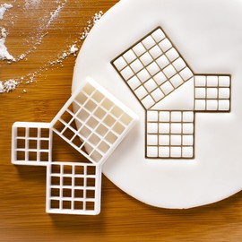 Proof of Pythagorean Theorem Cookie Cutter, 1 Piece - Bakerlogy