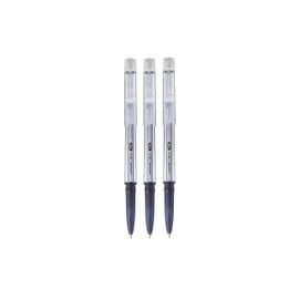 uni-ball 153544030 UF-220 Signo TSI Erasable Rollerball Pens, Black Erasable Ink, Medium Nib, Pack of 3