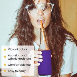 Hxssll Thermocoolers 6-Pack Insulated Can Coolers for 12oz Regular & Tall Cans Premium Beverage Sleeves Keeps Drinks Cold Ideal for Outdoor, BBQs & Parties, 12 oz Slim Tall can