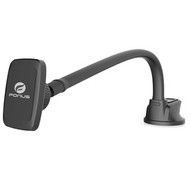 Fonus Car Mount Magnetic Holder Compatible with BLU View 5 PRO, Dash Windshield Strong Grip Long Gooseneck Strong Magnets