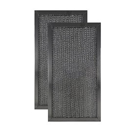 2 Pack Air Filter Factory Replacement For Broan SB08087233, AP3686282, 1606678, PS12683459 Aluminum Mesh Grease Range Hood Filters