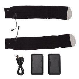Electric Heated Socks Pure Cotton 3 Modes Adjustment USB Rechargeable Men Women Battery Socks for Winter