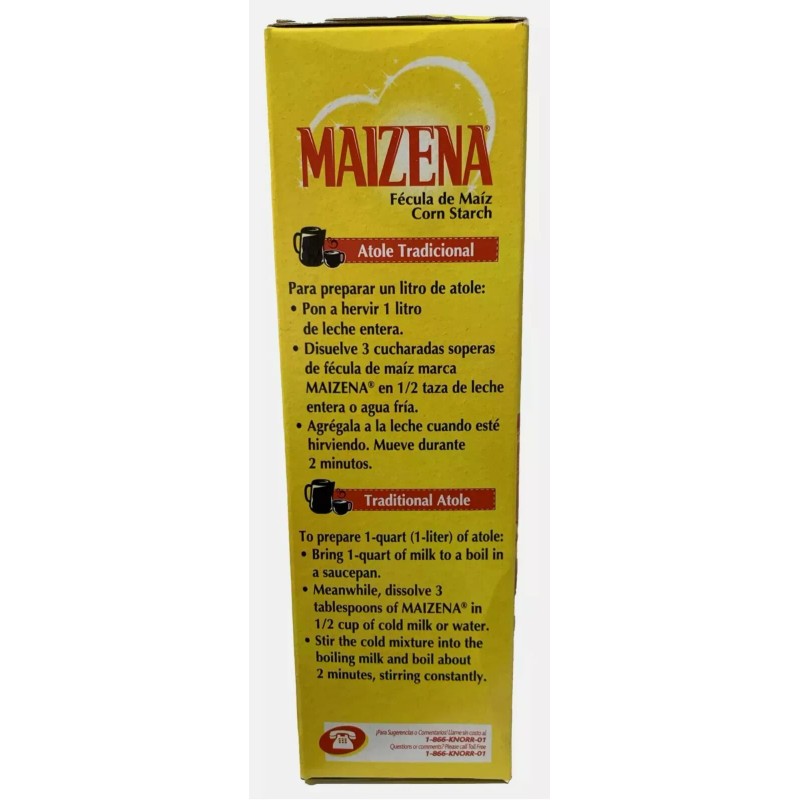 Maizena (2 BOX/14.1oz.) MAIZENA CORN STARCH FECULA DE MAIZ