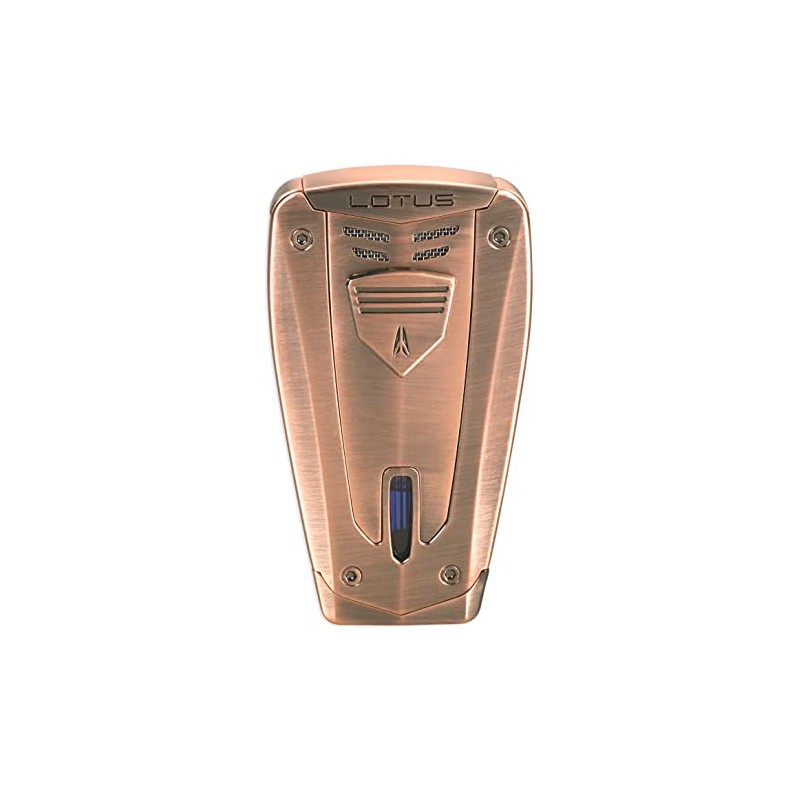 Lotus Fusion Cigar Lighter with Triple Pinpoint Torch Flames, Single