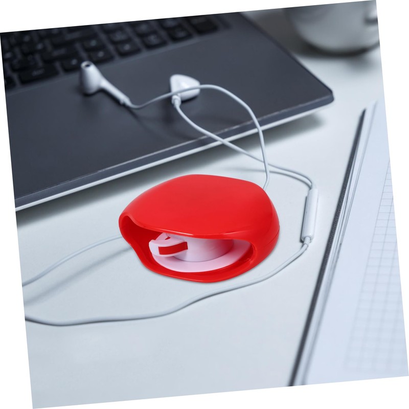 CAXUSD Cable Winder for Wired Earphones Earbuds Organizer Box Auto