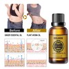 2Pcs Belly Drainage Ginger Oil, Lymphatic Drainage Massage Ginger Essential