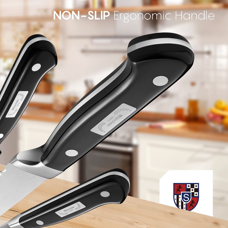 Gioventù Serrated Bread knife 10 inch - Ultra sharp Bread