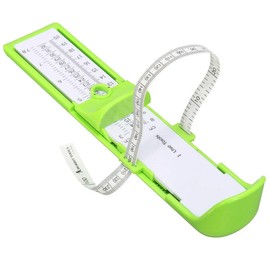 Kids Infant Foot Measurer Toddler Baby Foot Measure Gauge Children Foot Measuring Tool Shoes Size Measuring Ruler Tool 0-20CM Professional Foot - Width Measuring Device For Children (Green)