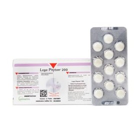 LEGA PHYTON® 200 | Pack of 3 | 3 x 24 Tablets | Supplementary Feed for Dogs and Cats | To Support Liver Function | With Silymarin from Milk Thistle Fruit