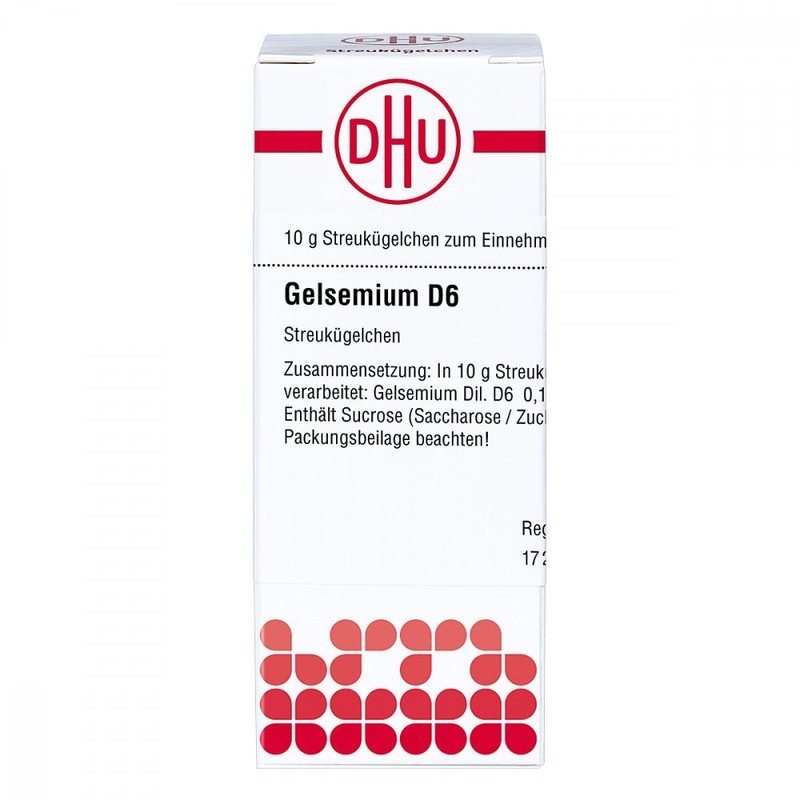 DHU Gelsemium D6 Spreading Balls 10 g Globules