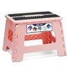 Delxo Folding Step Stool 9 Inch,Non-Slip Foldable Stools for Kids