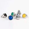 QitinDasen 10 x Premium 12 mm Round Head Momentary Push
