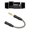 2.5mm Female to 4.4mm Male Sound Cable Single Crystal Copper