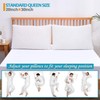 2 Pack Cooling Bamboo Pillowcase with Zipper – Soft Thick