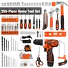 255-Piece Tool Set - Tool Kit with 12V Cordless Drill