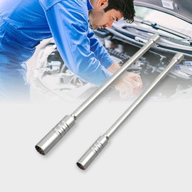 Ortviai Spark Plug Wrench Set, Spark Plug Wrench 14 mm and Spark Plug Wrench 16 mm, 3/8 Inch Spark Plug Socket, Spark Plug Disassembly Tool, Glow Plug Tool, Special Tool for Cars