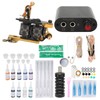Coil Tattoo Machine Foot Pedal Power Supply Clip Cord Practice
