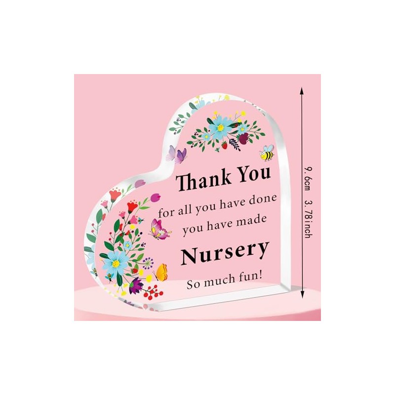 QMVMV Thank You Gift For Teacher Teaching Assistant Leaving Nursery