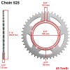 Suzuki Red Drive Chain And Sprocket Kit for Suzuki GSX-R750