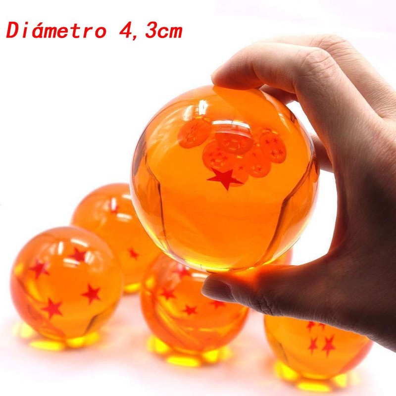 Pack of 7 Dragon Ball Balls, Dragon Balls 1 to