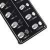 Topyond Nut and Bolt Thread Checker, SUS304 Stainless Steel Gauge