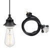 Plug in Pendant Light Cord Kit Industrial Hanging Light kit