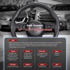 SEG Direct Black Car Steering Wheel Cover Small Size 14-14.25