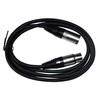 HQRP 6ft 3-pin XLR Male to XLR Female Microphone Cable,