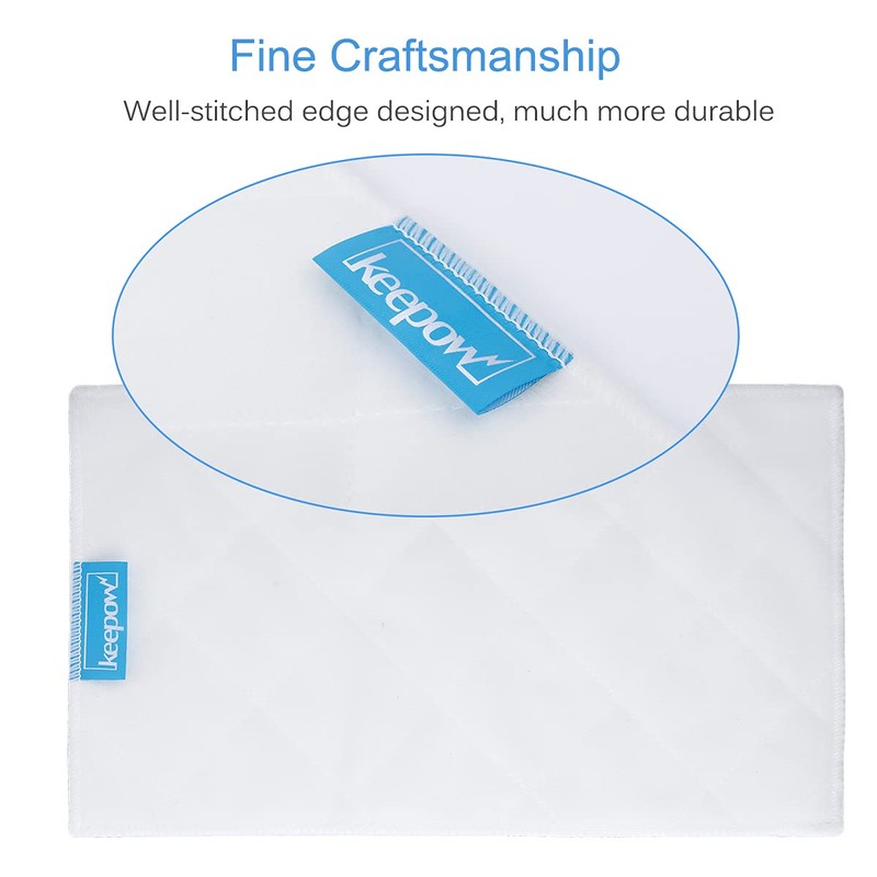 KEEPOW Steam Mop Pads Compatible with Light n Easy S3101