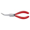 6-1/4" Needle-Nose Pliers w/ Angled Jaw, Plastic Grip