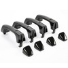 KUAFU Exterior Door Handles Compatible with 2006-2010 Hummer H3, 2009-2010