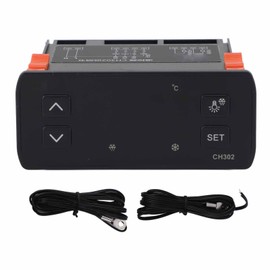 Digital Temperature Controller Dual Sensors Refrigerating Defrosting Alarm Smart Thermostat Regulator AC110V AC220V