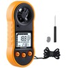 Digital Anemometer, RZ818 Handy Air Flow Meter High Precision Digital