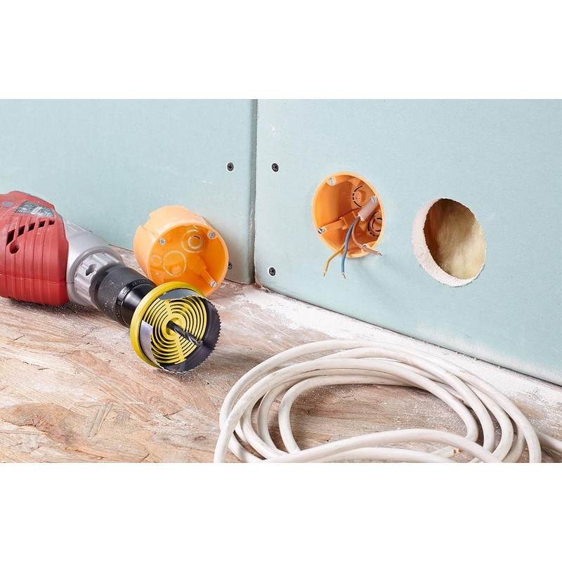 KWB 49599000 7 Piece Holesaw Set: 25, 32, 38, 45,