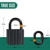 VNAKER G80 Mn Steel Chain Lock, Heavy-Duty Anti-Theft Chain Lock