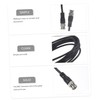 jojofuny Male to Male Cable Wire for Antenna Replacement for