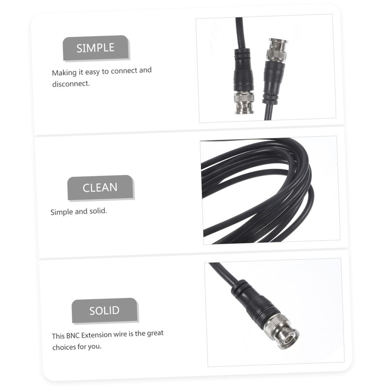 jojofuny Male to Male Cable Wire for Antenna Replacement for