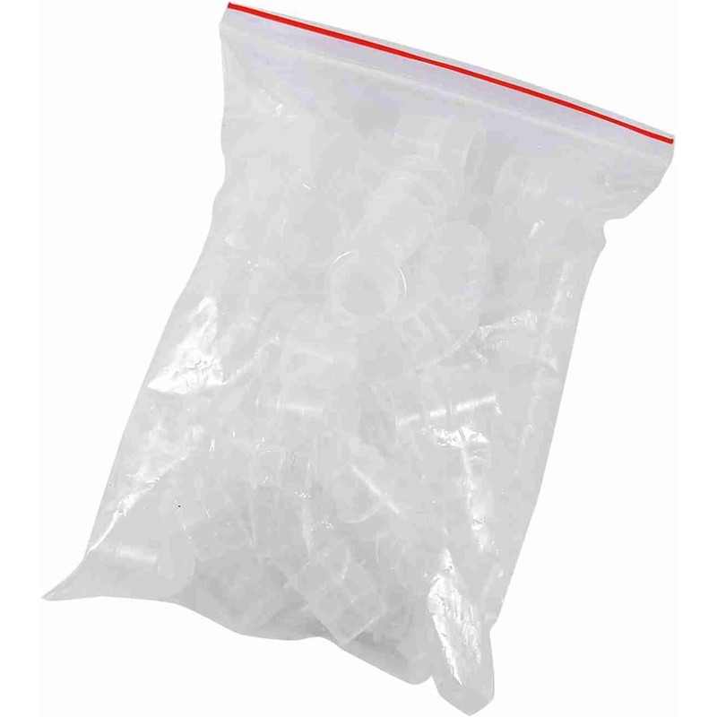 100 PCS/Bolsa Tapas de Tinta para Tatuaje Recipiente de Plástico